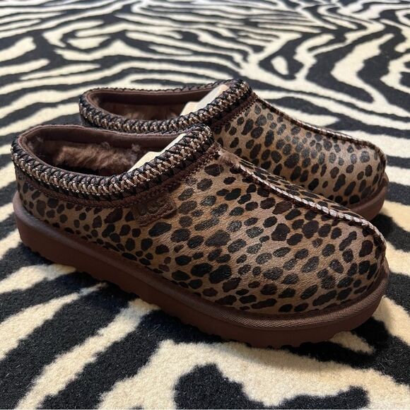 NWT UGGāTasman Caspian Burnt Cedar Slippers Size Women's 8 - Picture 7 of 15